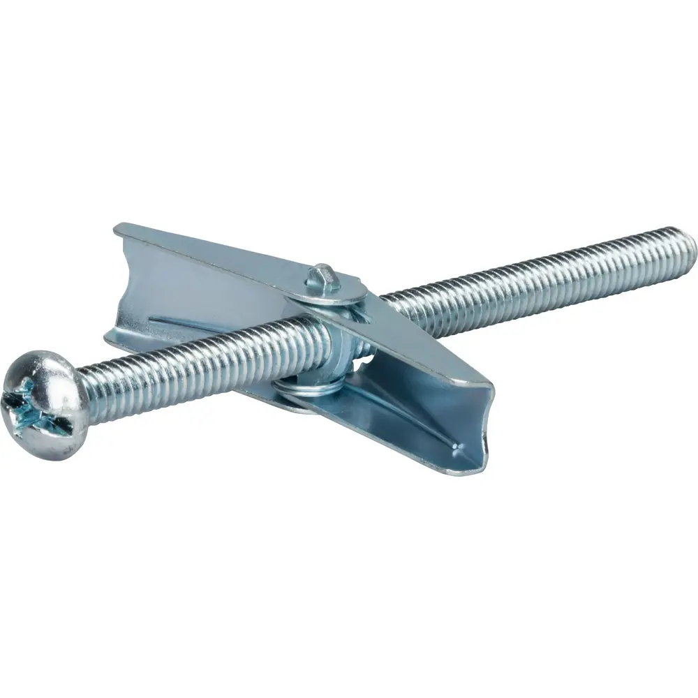 1/4" x 4" Round Toggle Bolt, Jar of 25