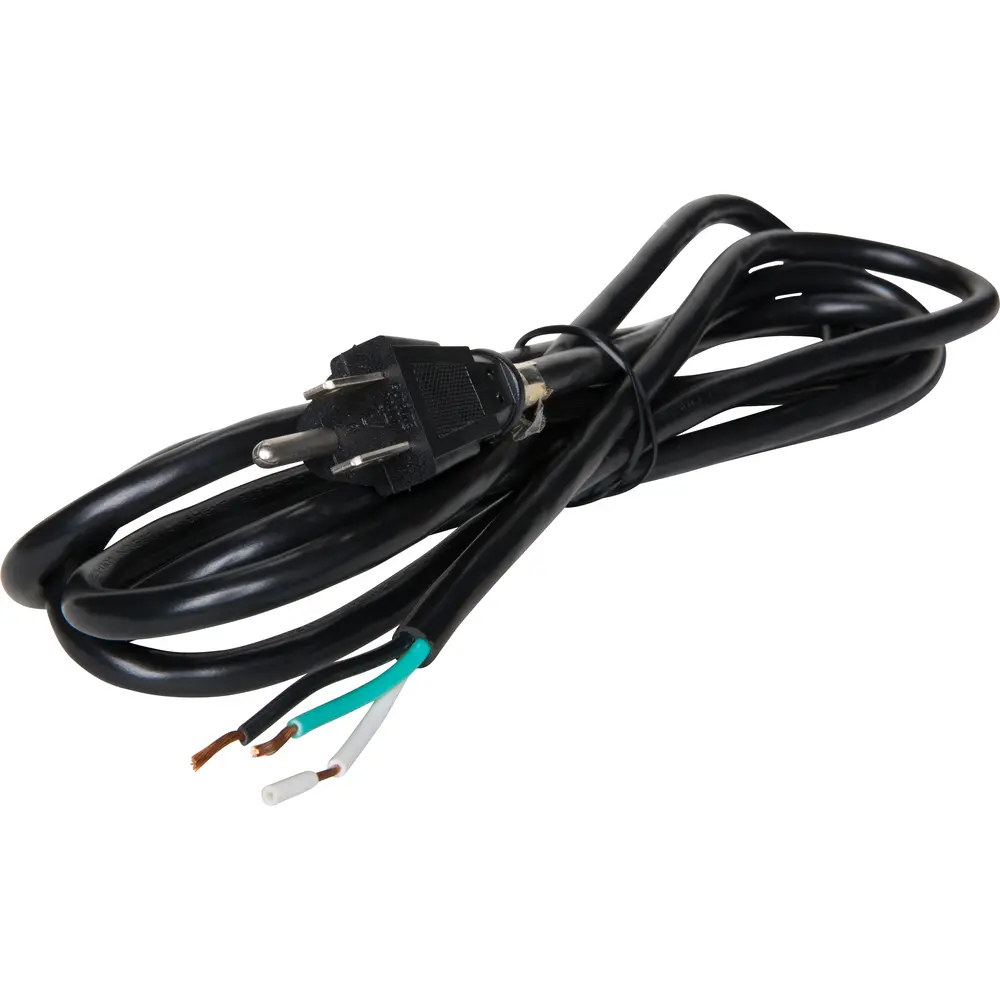 Appliance Cord, 9ft, 13A, SJTW 16/3AWG, 5-15 Plug