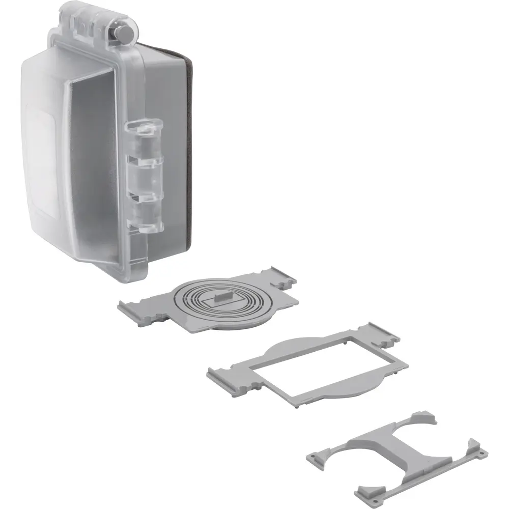 Single-Gang While-In-Use Cover, 3 in. Depth, Horizontal/Vertical