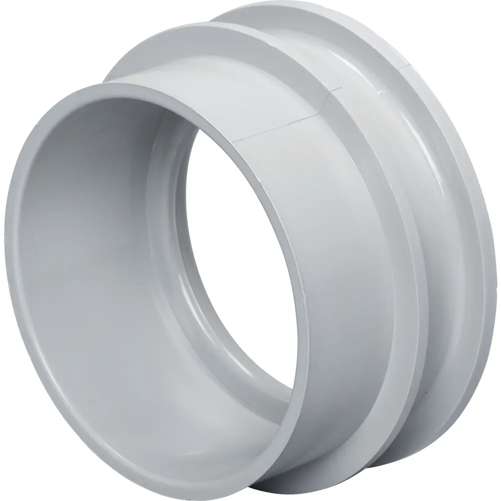 End Bell, 2 In., PVC, Gray, EB Series, Plain End