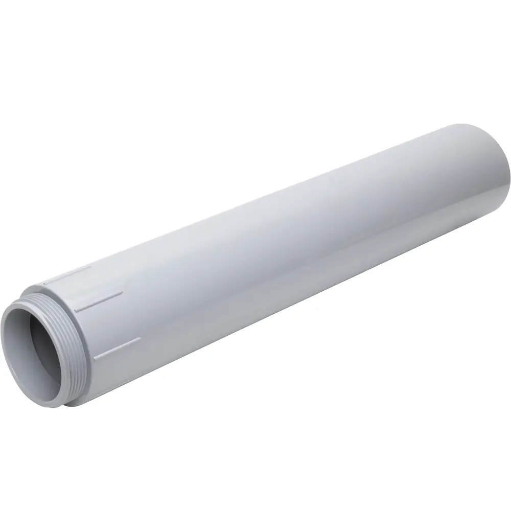 Pvc 40 Meter Riser Slip Meter Riser, 3 In., PVC, Gray, Threaded, Schedule 40
