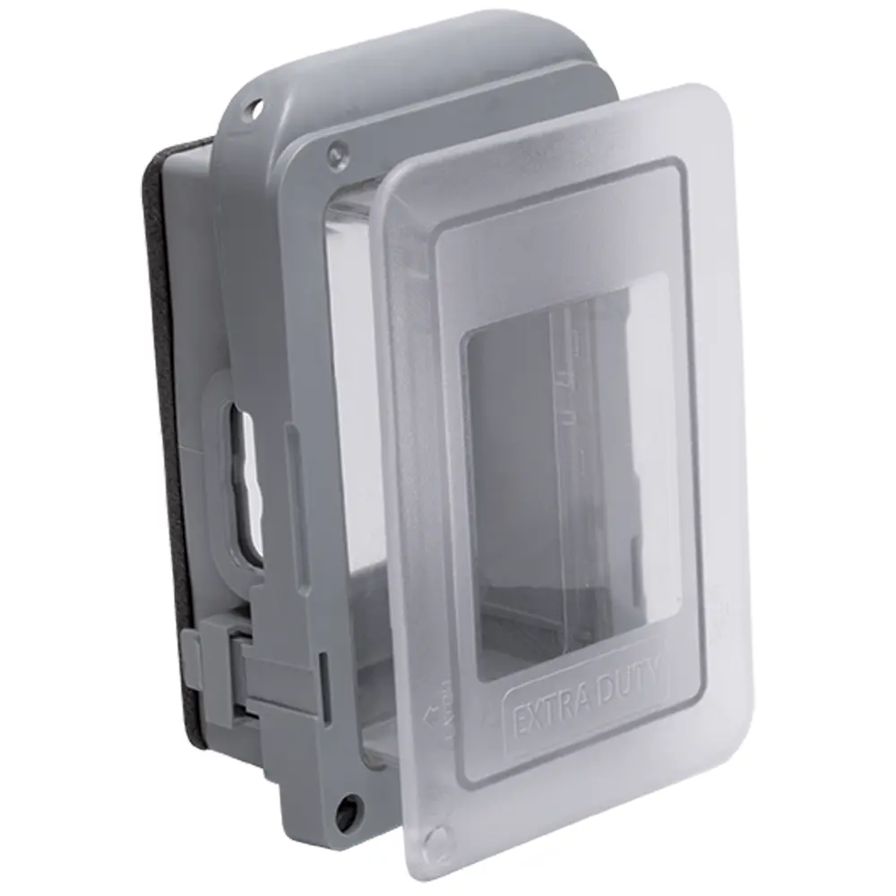 Single-Gang Extra-Duty Expandable Weatherproof In-Use Cover, 2 in ...