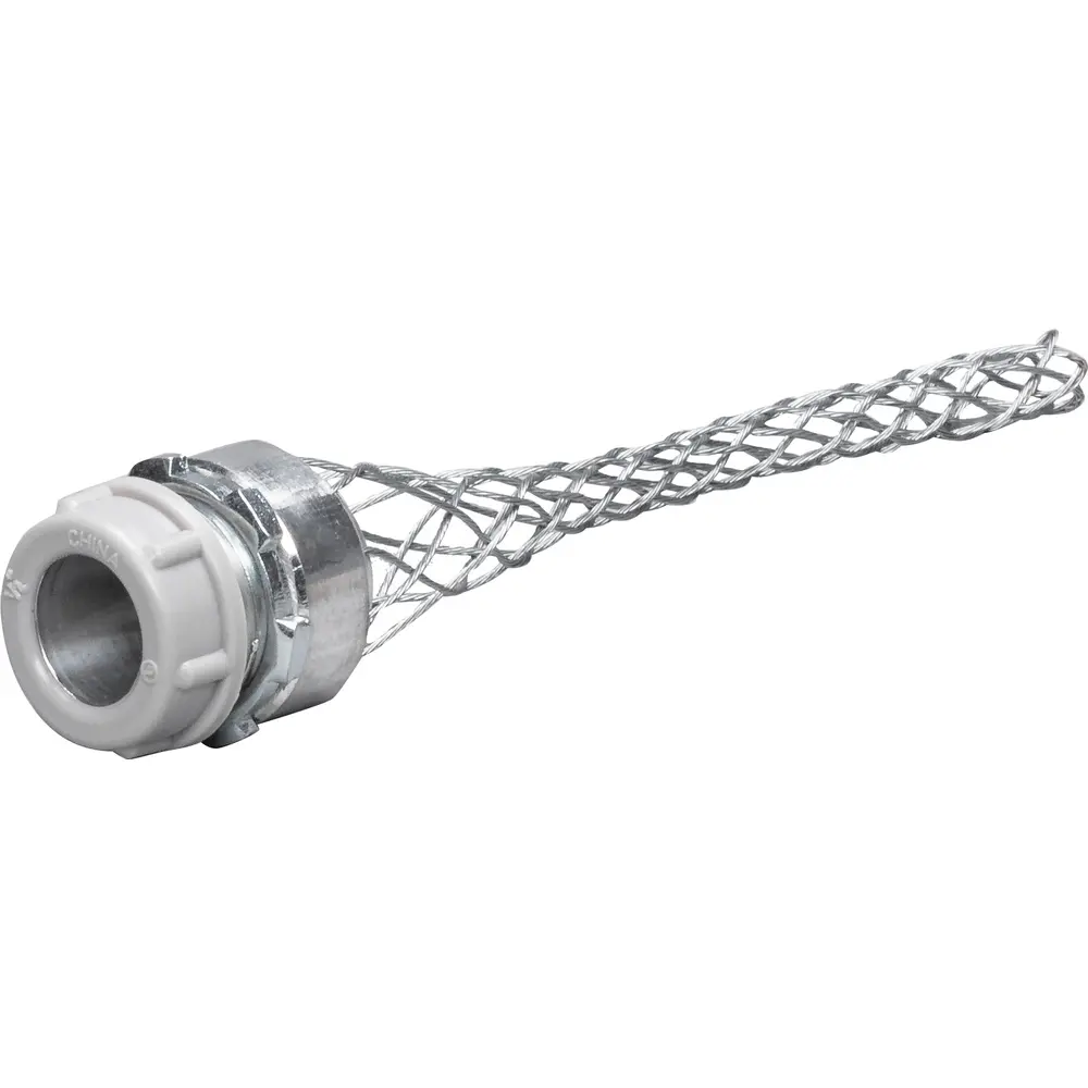 Cable Gland, 1-1/4 In., 0.94 In. to 1.25 In., NPT, Steel, Silver, Dust ...