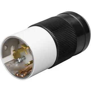 50A California Style Lock Plug, 3-Pole, 4-Wire, 120/250 VAC