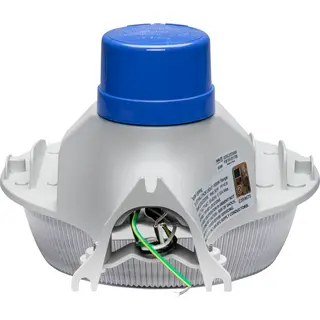 Security Light, Dusk to Dawn LED, 50W, 5000K, 100-277V AC, Bronze