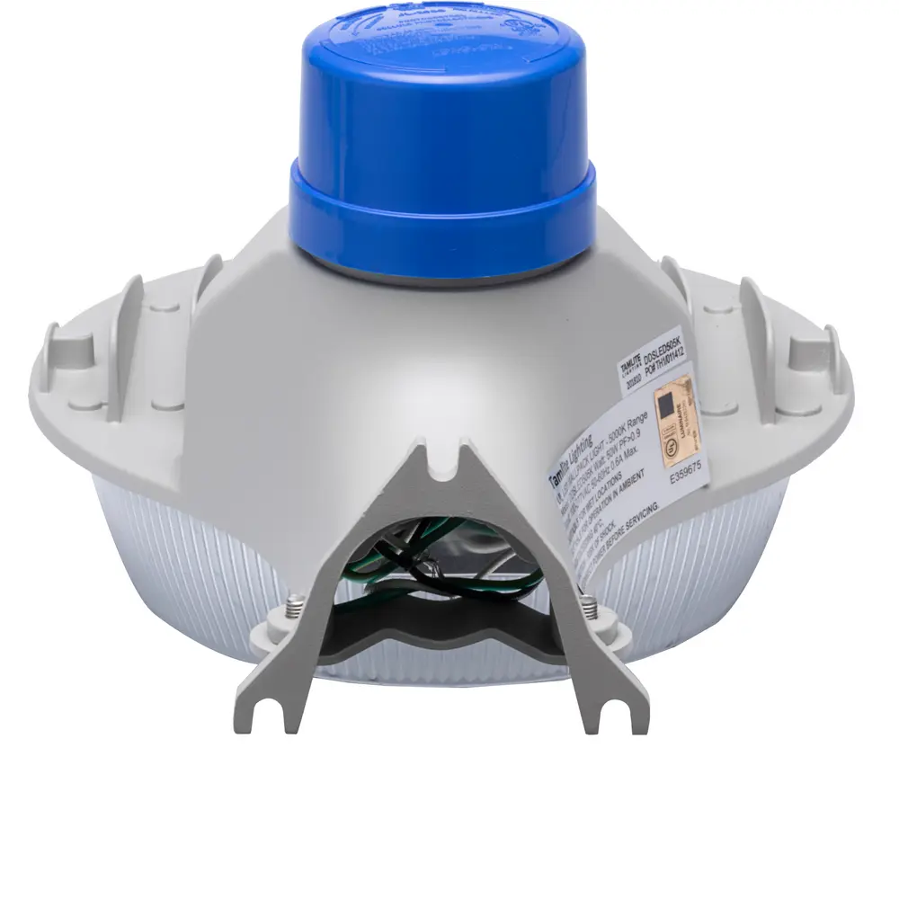 Security Light, Dusk to Dawn LED, 80W, 5000K, 120/277V AC, Bronze