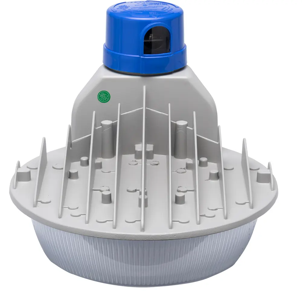 Security Light, Dusk to Dawn LED, 80W, 5000K, 120/277V AC, Bronze