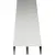 Raceway Base, Dual Compartment 10', Aluminum, Silver, ALA4800 Series
