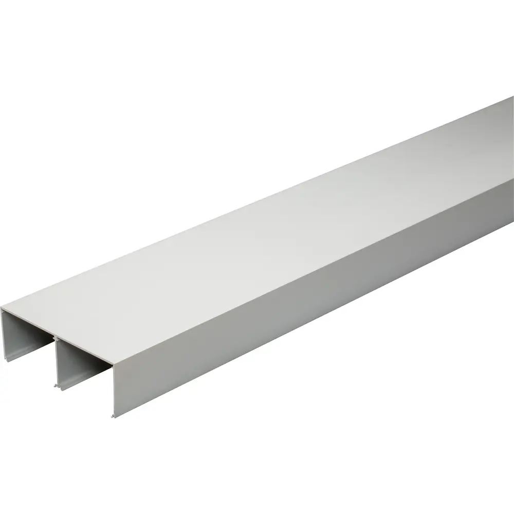 Raceway Base, Dual Compartment 10', Aluminum, Silver, ALA4800 Series