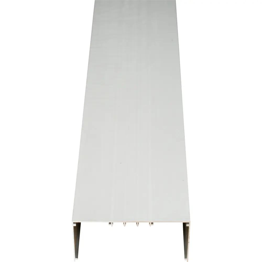 Raceway Base, Large Multi-Channel, Aluminum, Silver, AL5200 Series