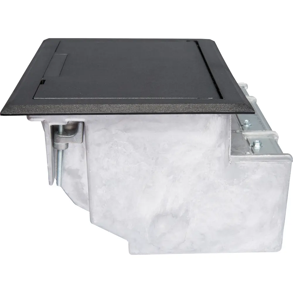 Floor Box, 3-Gang, Raised, AF1 Series, (7) 1/2