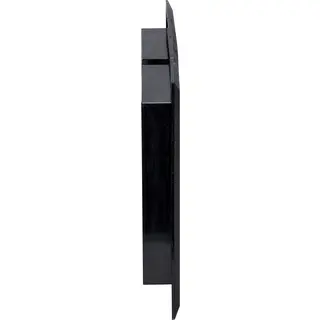 2-Gang Omnibox® Rectangular Carpet/Tile Flange, Black