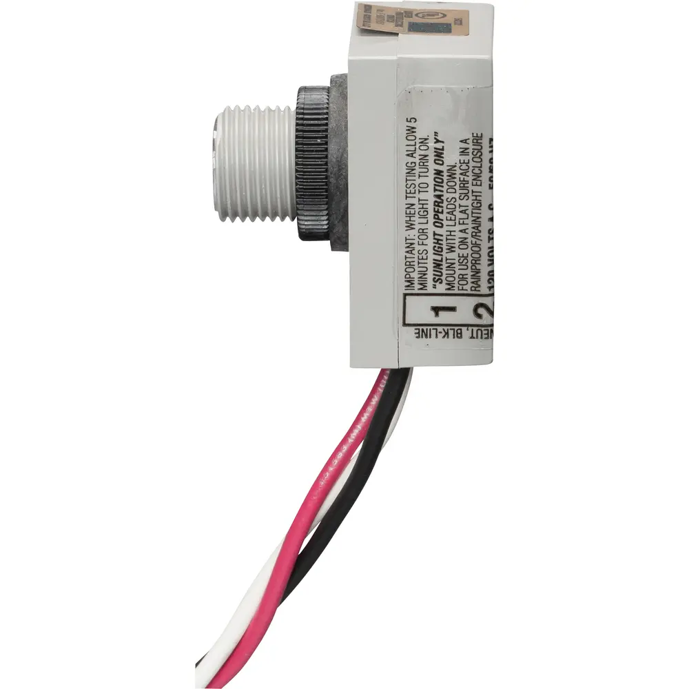 Locking Photocell Socket 480v Photocell Locking Type Thermal Photocontrol, 120 V By