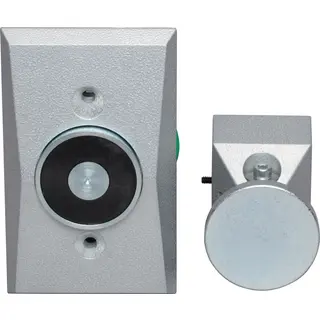 Electromagnetic Door Holder Flush Wall Mount, Long Catch Plate