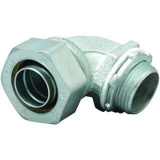 1/2 in. 90 Noninsulated Liquidtight Connector 1/2 in. 90 Noninsulated Liquidtight Connector