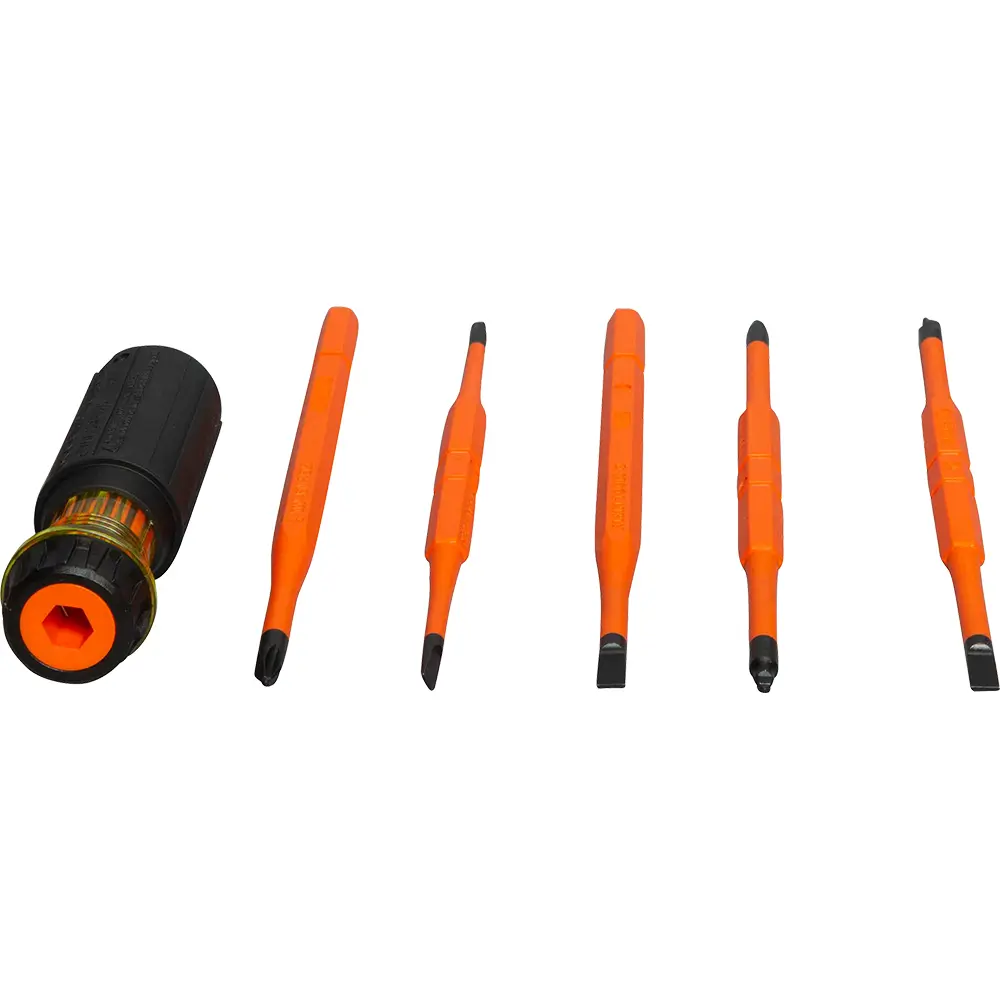 8-in-1 Insulated Interchangeable Screwdriver Set