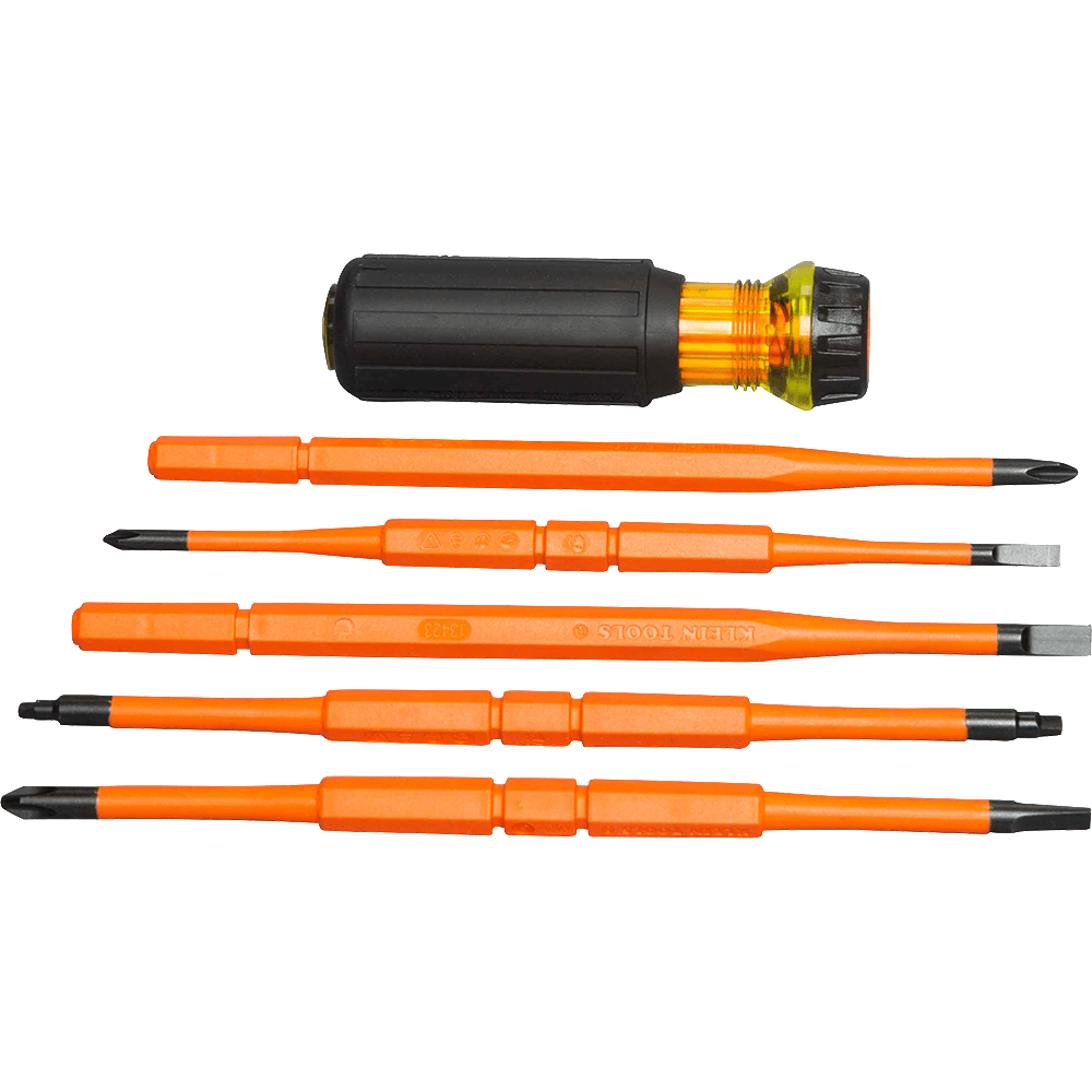 Klein Tools 32288 8-in-1 Insulated Interchangeable Screwdriver Set ...