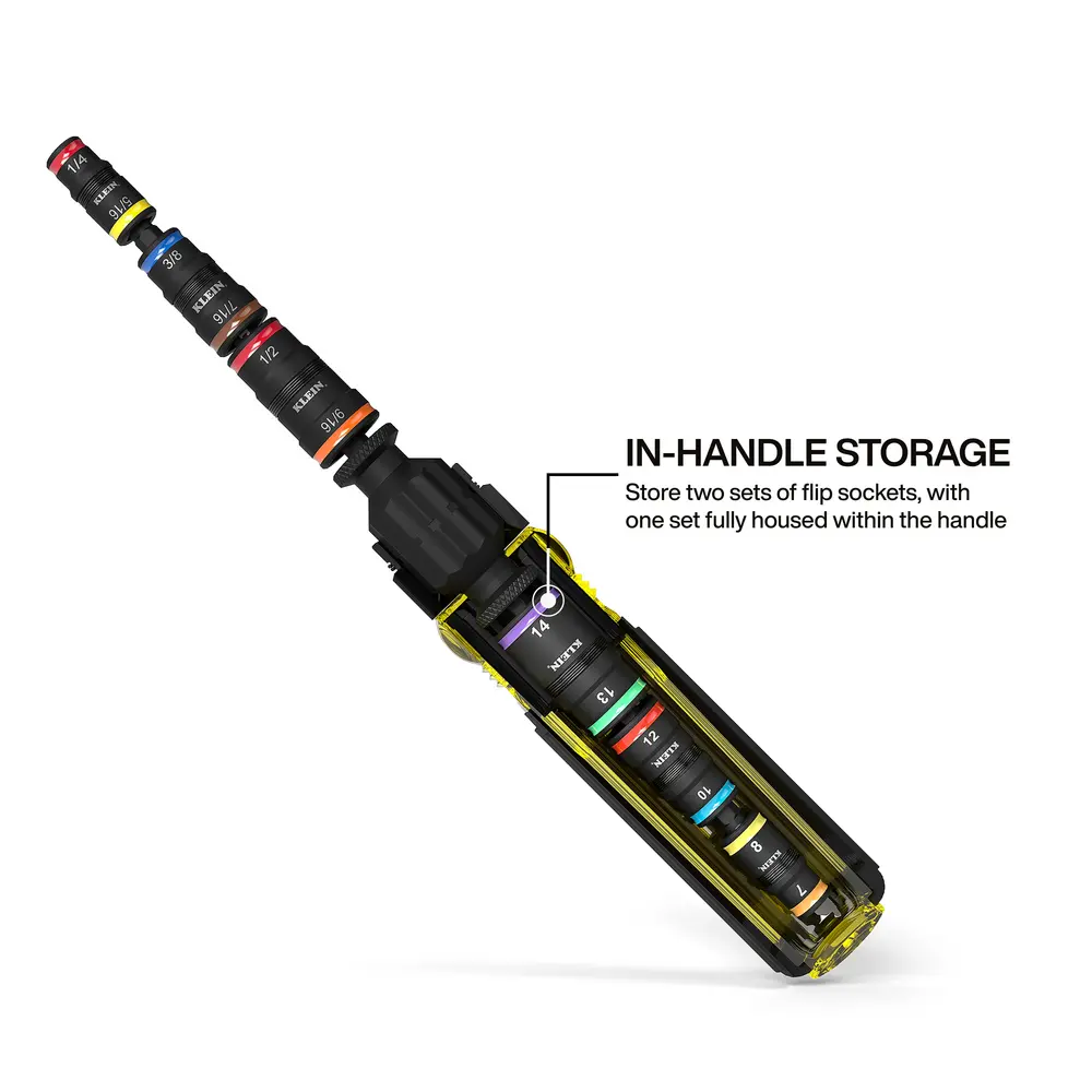 14-in-1 Impact Rated Flip Socket Set