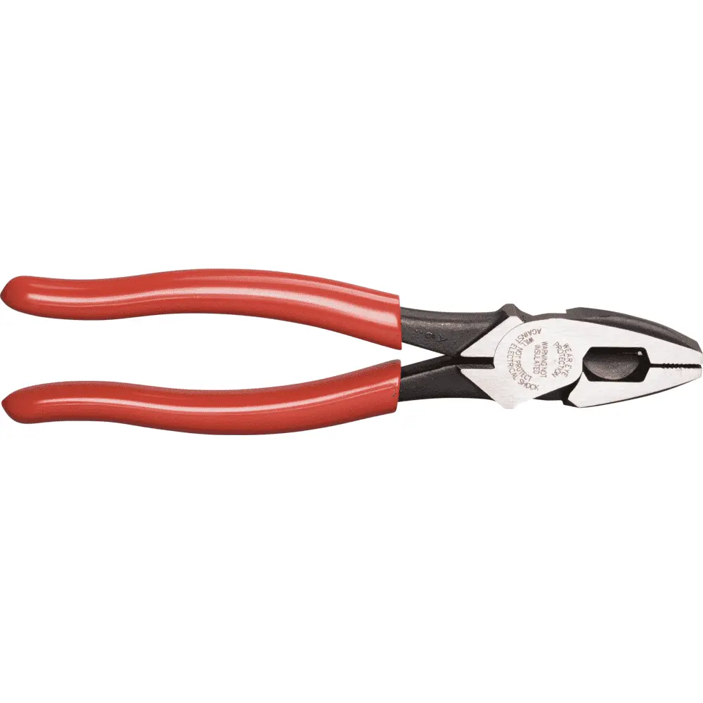 Heavy-Duty Lineman's Pliers, Thicker-Dipped Handle