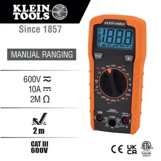 InLine 43116 5-in-1 Multimeter - Measure Temp, Humidity, Light & Sound Plus Electrical