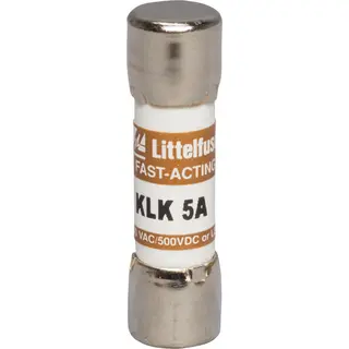 Littelfuse KLK-5 5A 600V Fast-Acting Fuse - Original 10x38mm Electrical Fuse Replacement