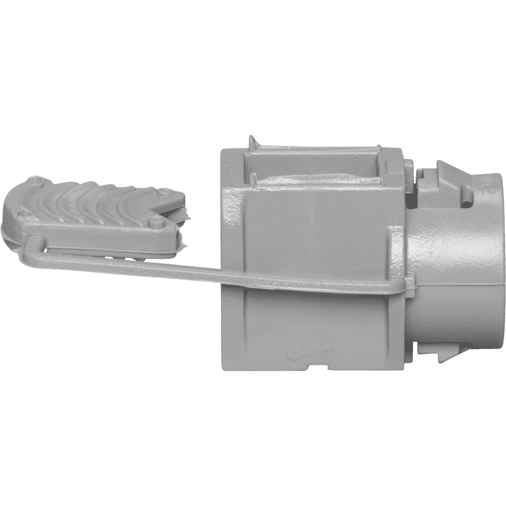 Madison Electric ME3201 1/2" SnapIn ROMEX NMSC Connector, Plastic