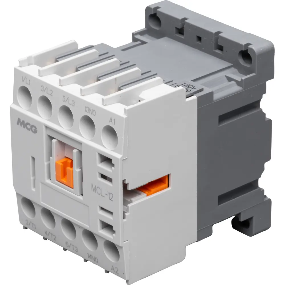 12 A 120 VAC Mini Magnetic Contactor For Operating Low Voltage Motor ...