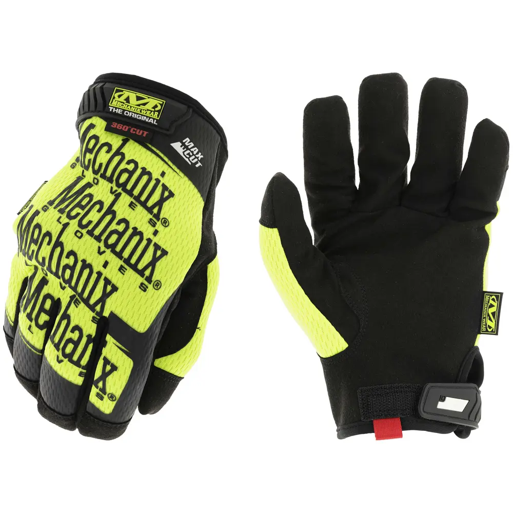 YELLOW GLOVE 本革スカルグローブ　Mサイズ XX-Large, Fluorescent Yellow, Max Cut™ Original® Cut-Resistant Glove
