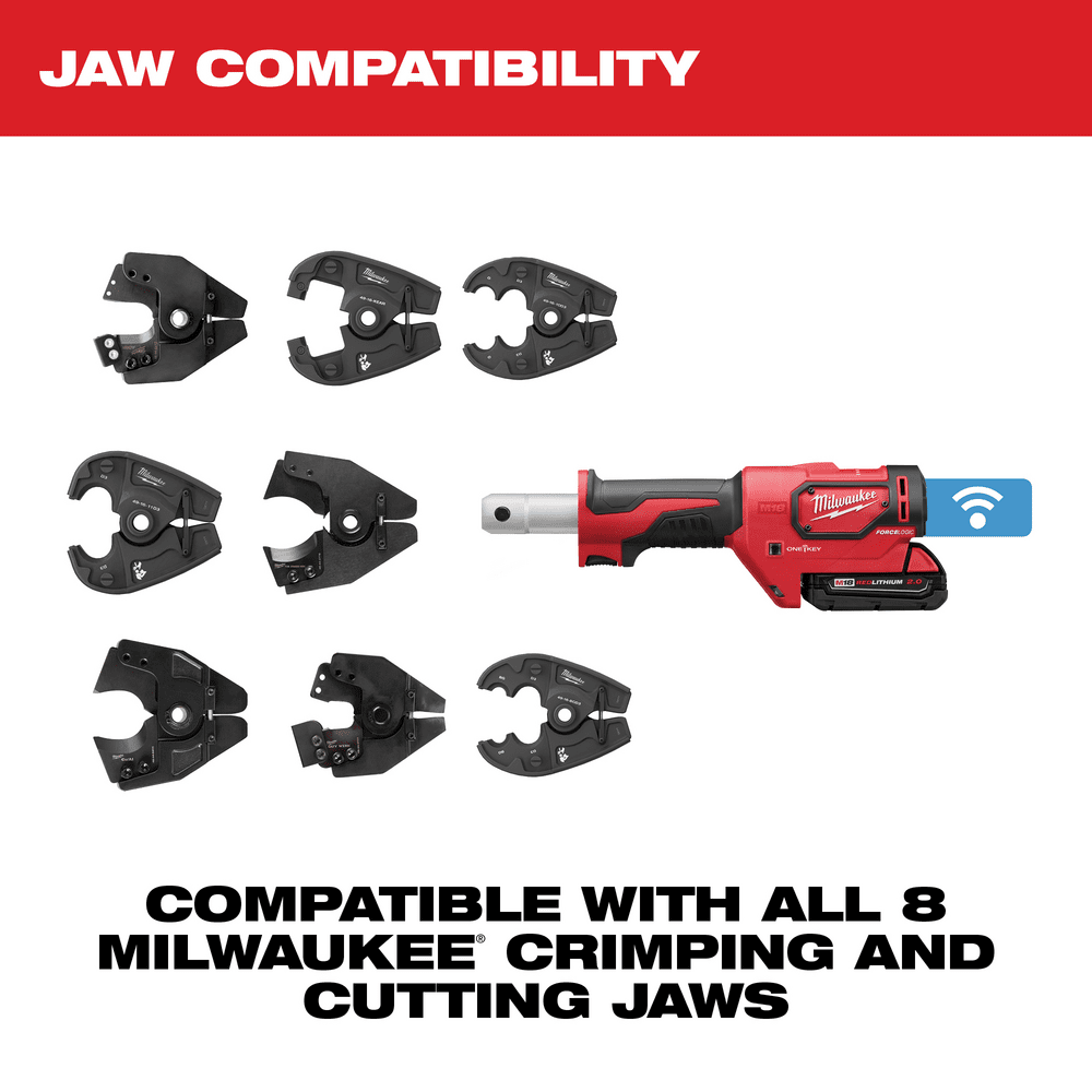 Milwaukee 267820 M18 FORCE LOGIC 6T Crimper City Electric Supply