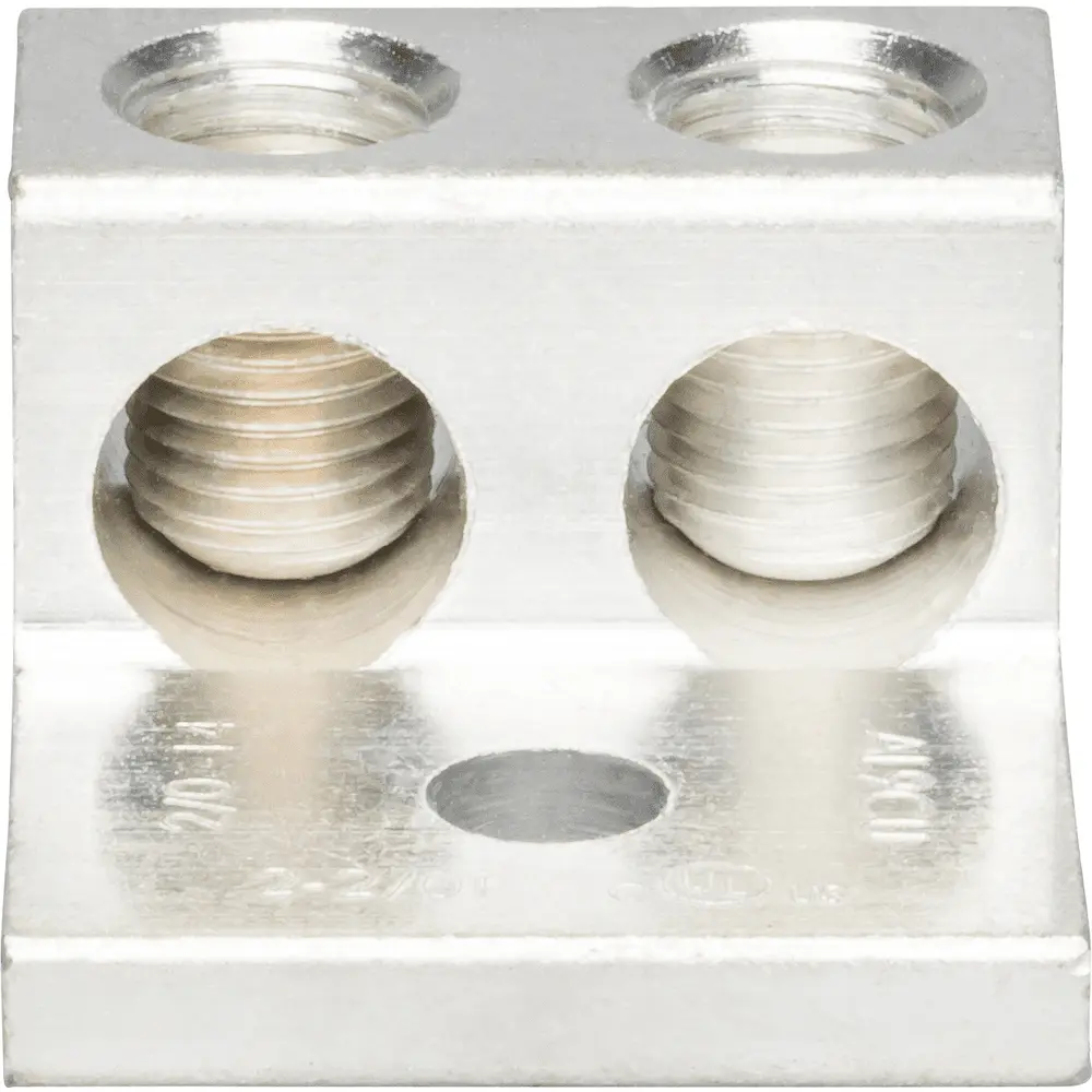 Southwire LUG4-14AQ2 Mechanical Lug - Dual Rated, #14 To #4 Wire, 1/4" Hole, 2 Pack - View #2