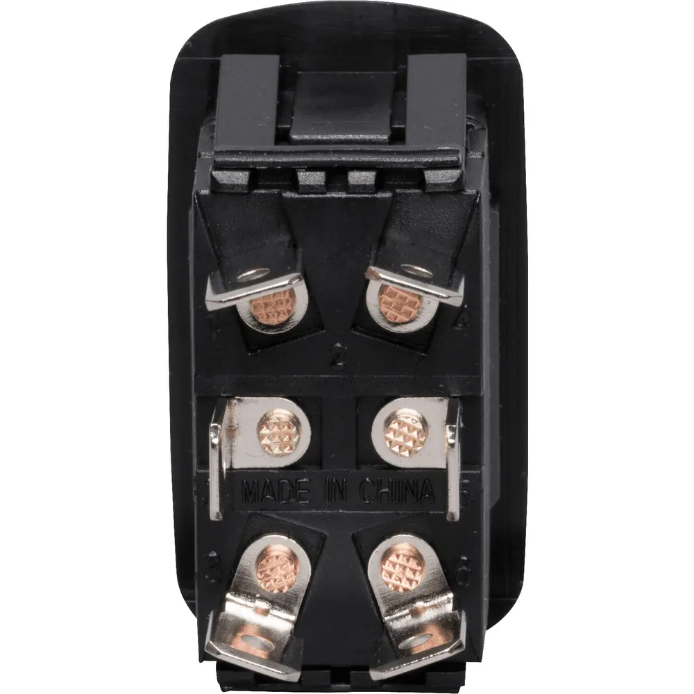 10 A 250 VAC 15 A 125 VAC Rocker Switch Momentary On-Off-On, SPST