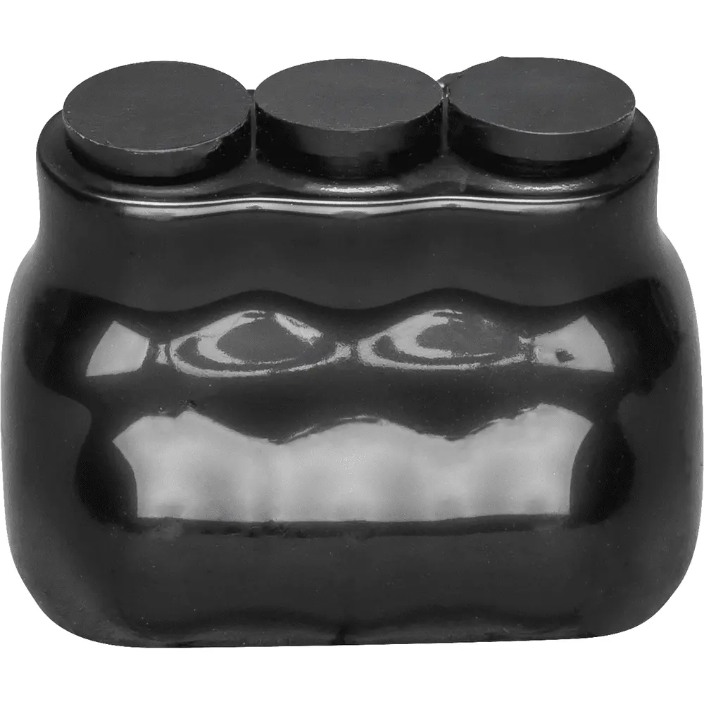 Premium Black Splice Connectors - 5 Pcs Multi Cable Insulated Wire