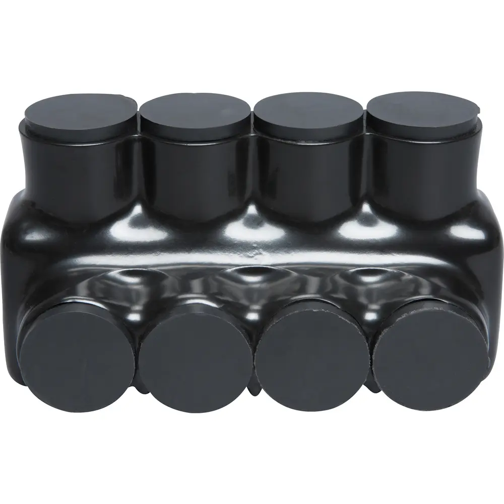 NSI IPLD500-6CB Polaris Vision Tap Clear 500-4 Awg Polaris Insulated Multi-Tap Connector 6 Port (Double Sided Entry) In Bag | Gordon Electric Supply, Inc