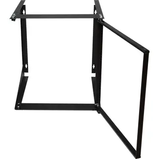 Swing-EZ Wall Rack, Black, 19.75''W x 21''H x 18