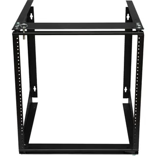 Swing-EZ Wall Rack, Black, 19.75''W x 21''H x 18