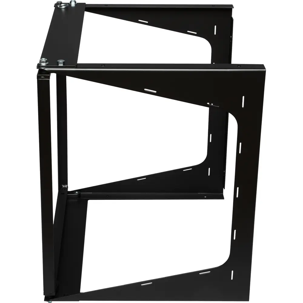 Swing-EZ Wall Rack, Black, 19.75''W x 21''H x 18