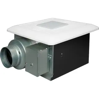 WhisperCeiling® DC Fan w/ Light, Smartflow™, 110-130-150 CFM