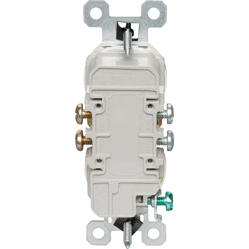 b*e様 SOUTH CLICK 15A 125V TradeMaster® Tamper-Resistant Duplex Receptacle, Light Almond