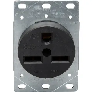Prise électrique Murale Pass & Seymour 6-30R 30A 250V - Modèle 3801, Neuve En Boîte, Pour Usage Intérieur