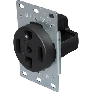 Prise électrique Murale Pass & Seymour 6-30R 30A 250V - Modèle 3801, Neuve En Boîte, Pour Usage Intérieur