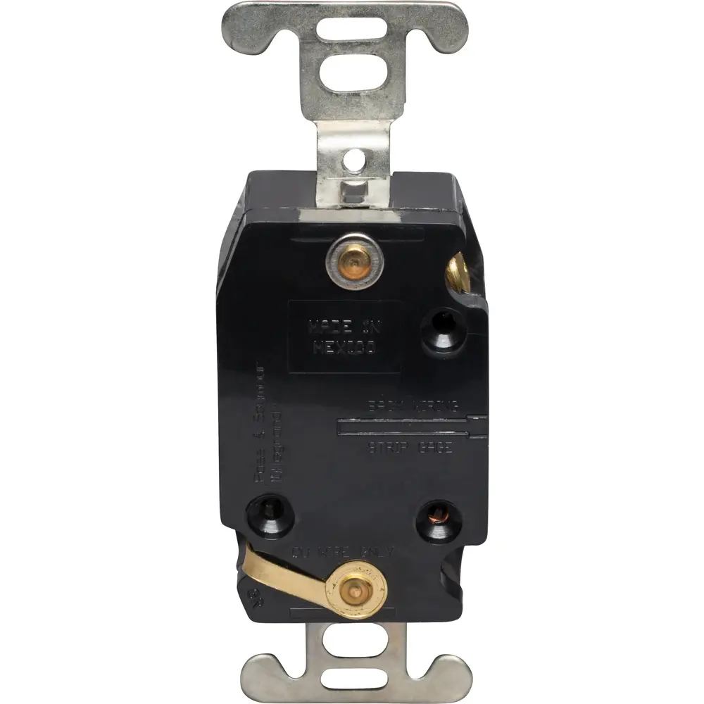 ファンデーション L.O.K 15 A 125 VAC Turnlok® Single Receptacle, L5-15R, Black