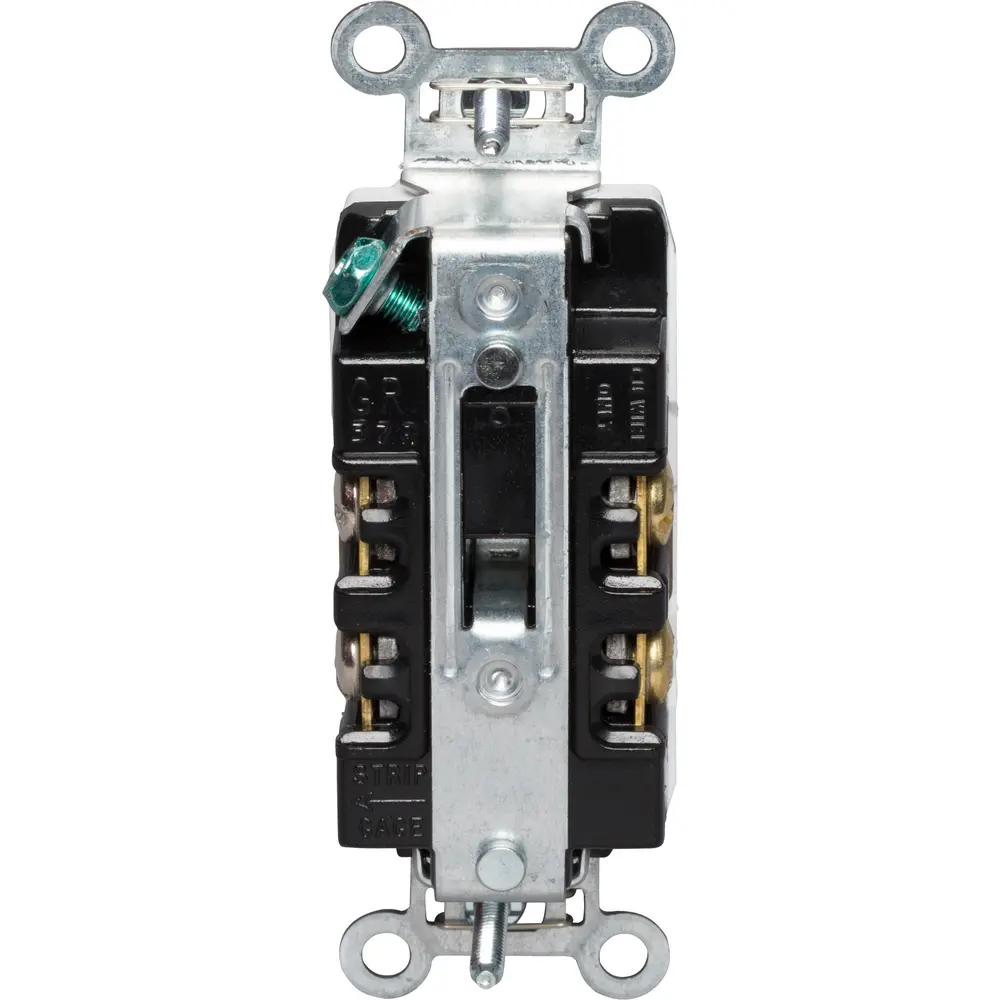 15A 125V NEMA 5-15R Construction Spec-Grade Duplex Receptacle, White