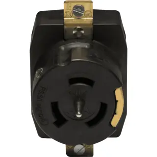 50A California Standard Single Receptacle, 2-Pole, 3-Wire, 250 VAC