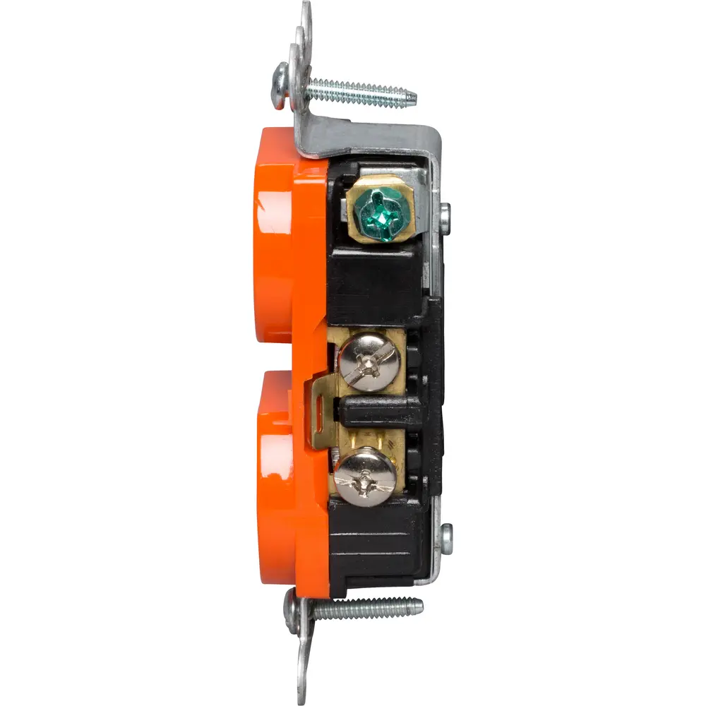 15A 125V 5-15R Isolated Ground Heavy-Duty Spec Grade Duplex