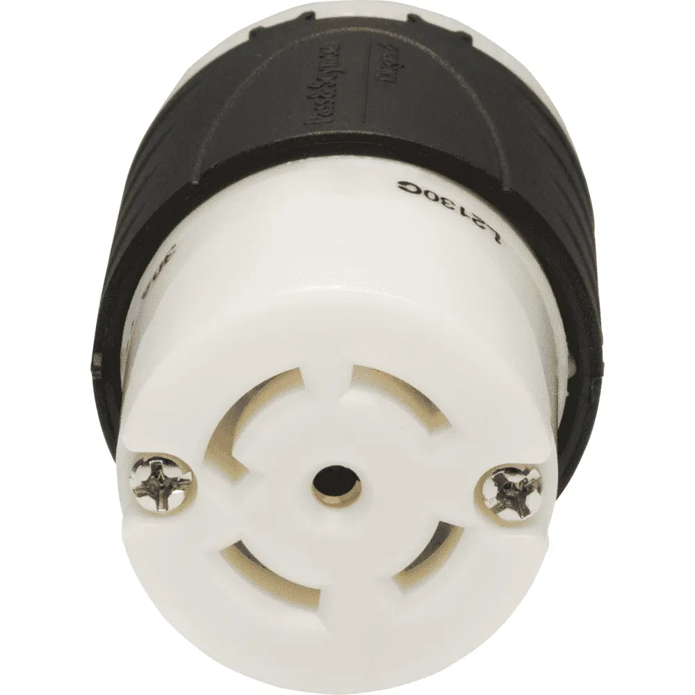 洋楽 con click hustlaz - connection 30 A 120/208 VAC Turnlok® Locking Connector, L21-30C, Black/White