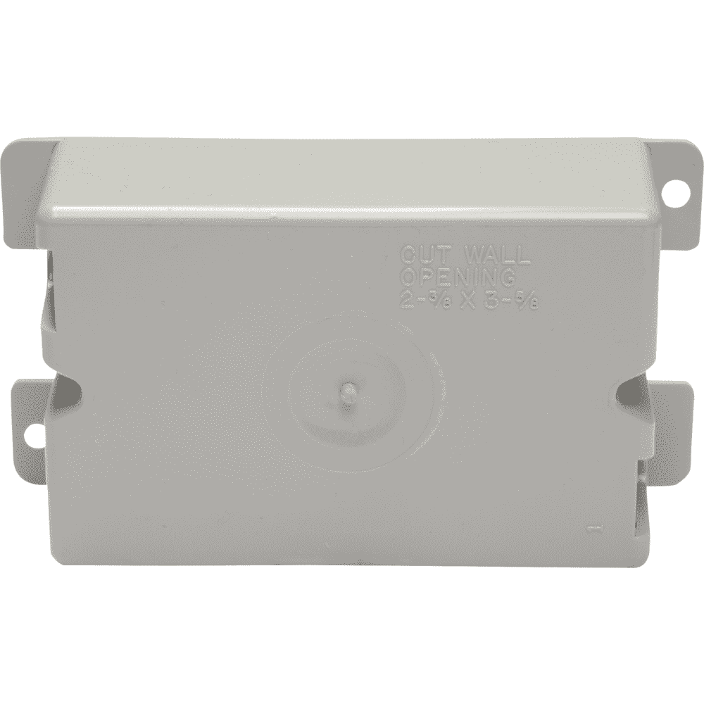 LegrandPass & Seymour P108W Shallow Switch And Outlet Box SingleGang