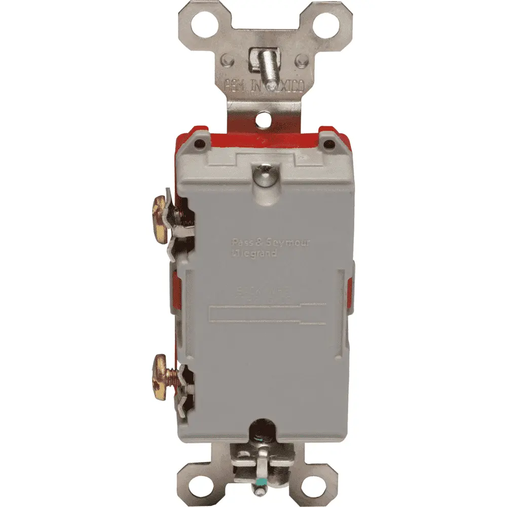 20A 120/277V Industrial Extra Heavy Duty Lock Switch, Single-Pole