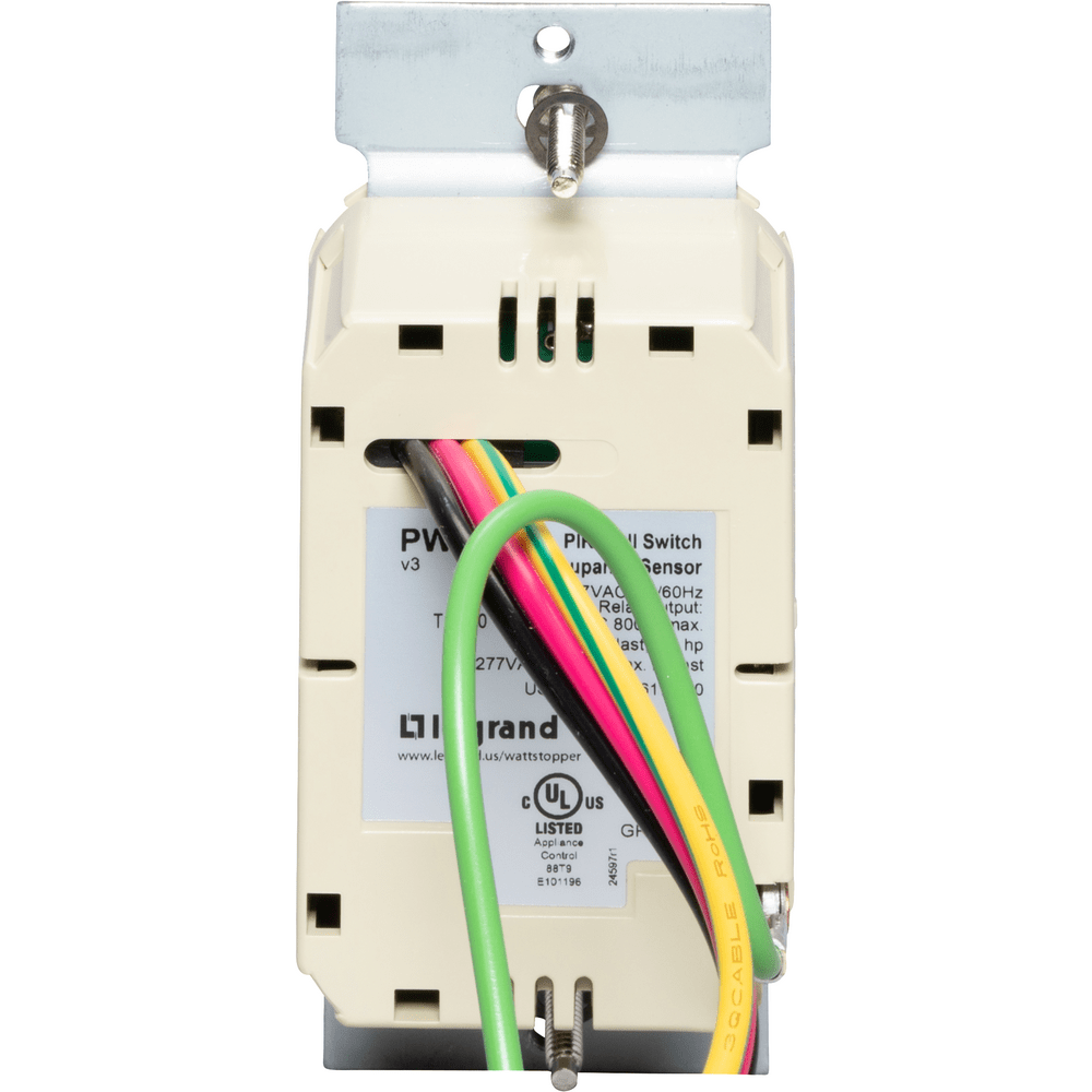 LegrandPass & Seymour PW100I PIR Wall Switch Occupancy Sensor, 120