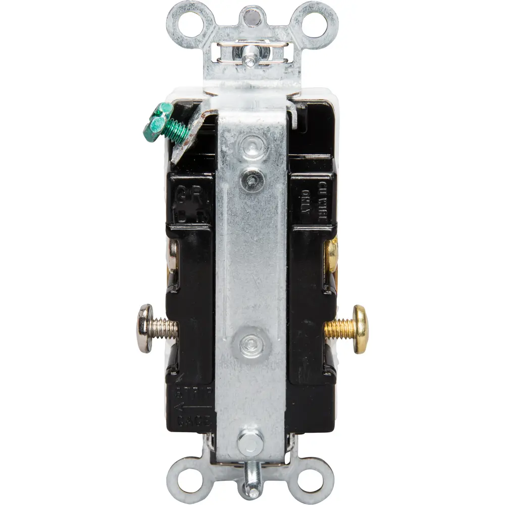 20A 125V Spec-Grade Tamper-Resistant Decorator Duplex Receptacle