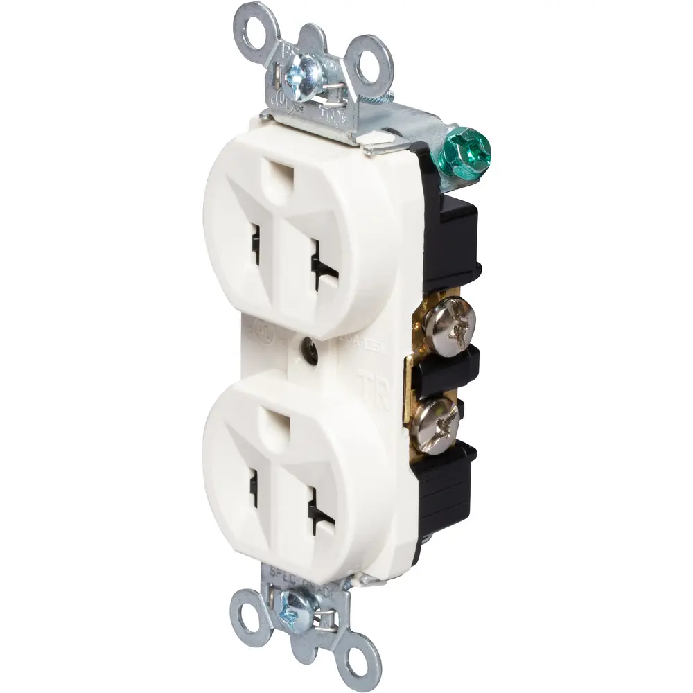 20A 125V Construction Specification Grade Tamper-Resistant Duplex ...